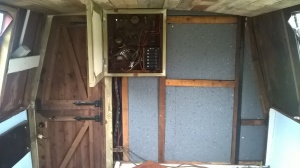 New electric box and fresh insulation